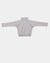 BASERANGE 25 Autumn/Winter FOLD Turtleneck Sweater France BAS-PUFOT-RCF-AU25-Grey Melange